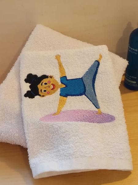 Vollstickdatei Yogakids